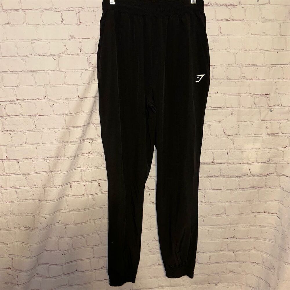 Gymshark Women's Joggers Black Size S Activewear Pants